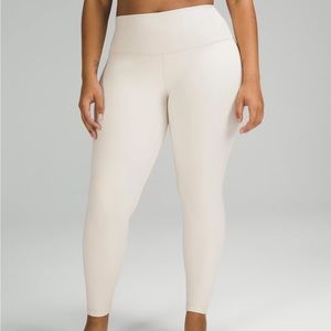 Lululemon Align Pant 28” White Opal *SOLD OUT ONLINE* Size 4